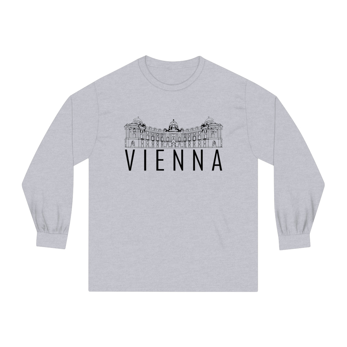 VIENNA – Trendy Design, Premium Long Sleeve Tee