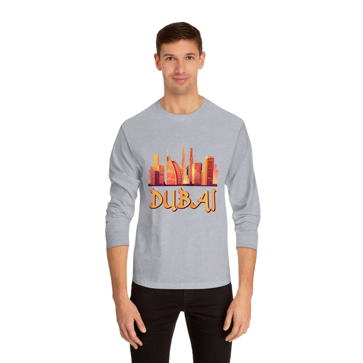 DUBAI – Trendy Design, Premium Long Sleeve Tee