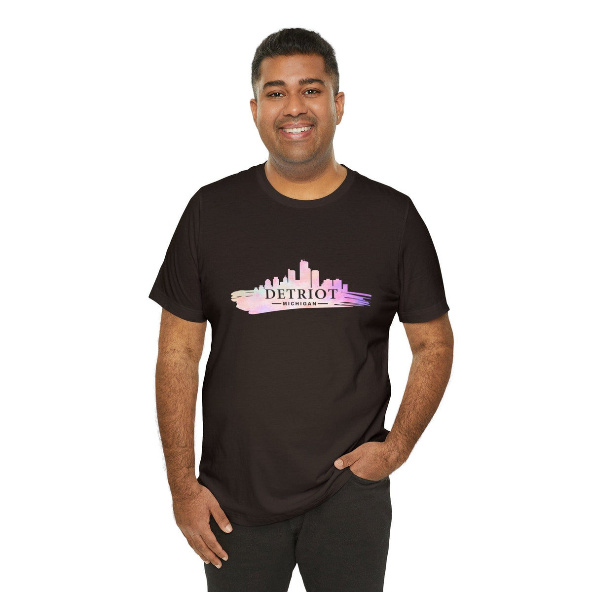 Detroit Skyline - Short Sleeve Tee