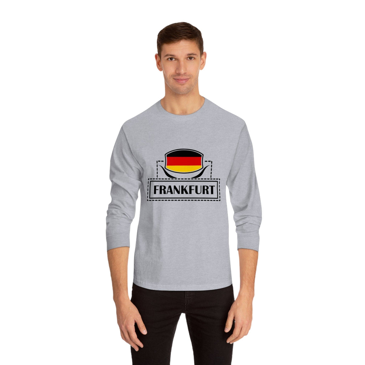 FRANKFURT – Trendy Design, Premium Long Sleeve Tee