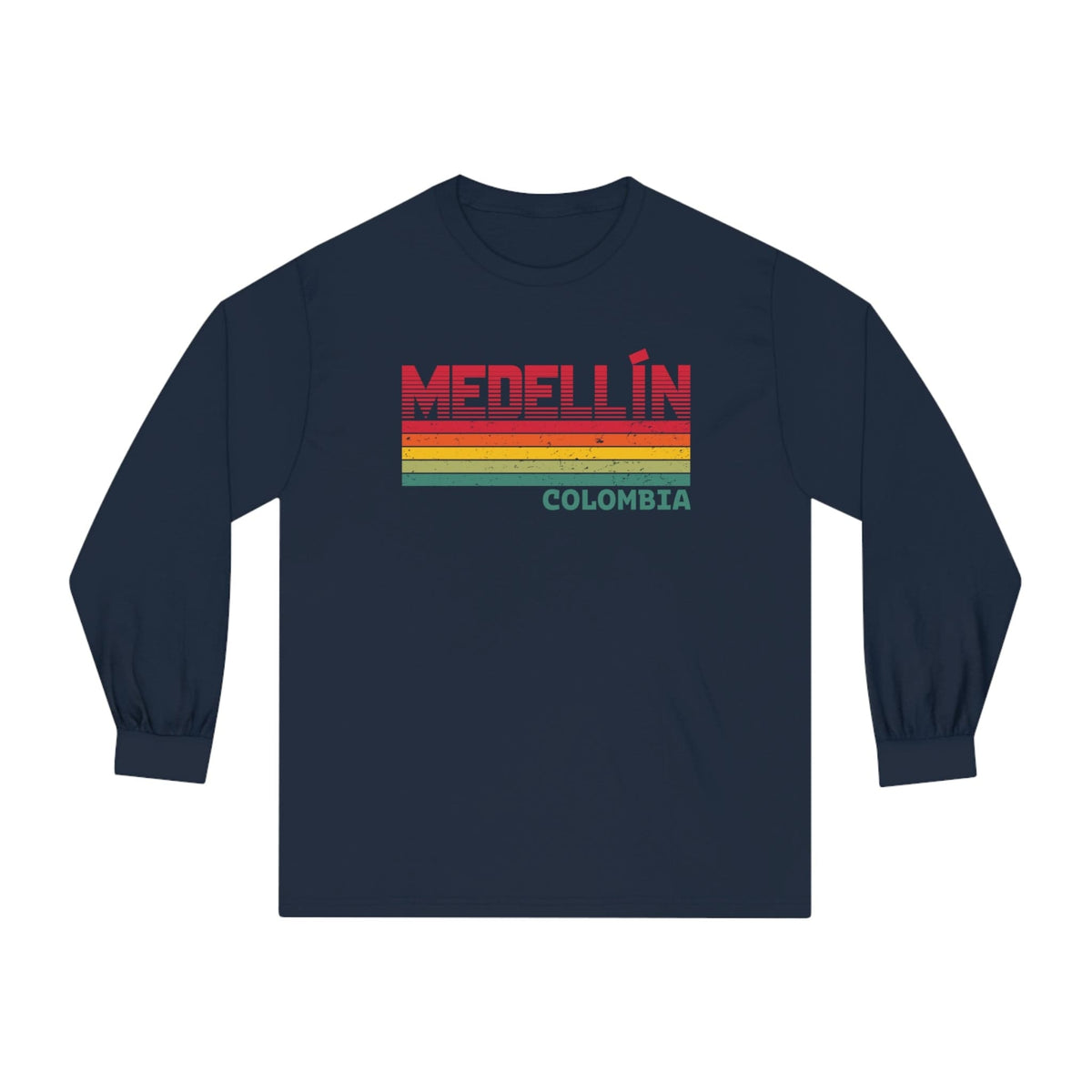 MEDELLIN – Trendy Design, Premium Long Sleeve Tee