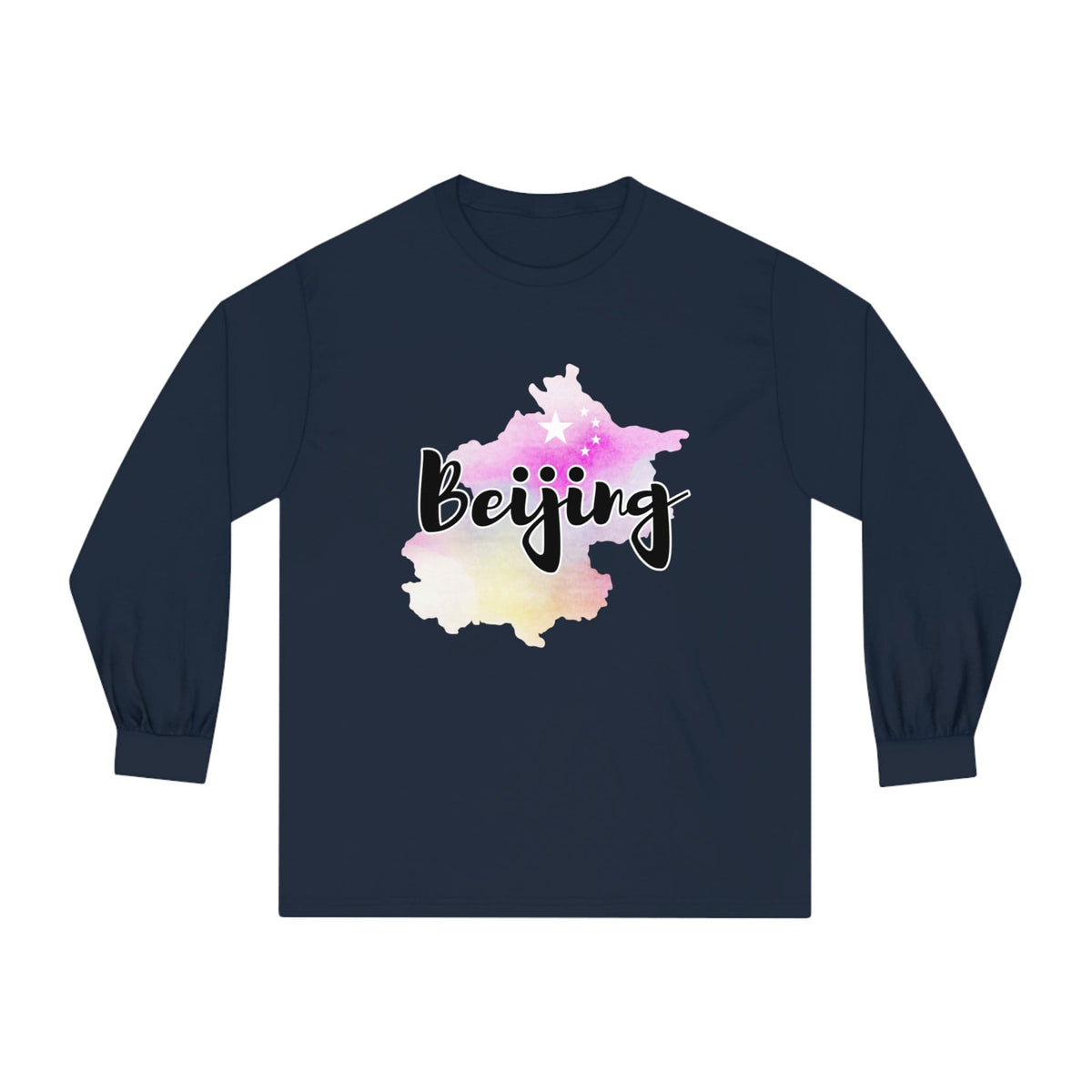 BEIJING – Trendy Design, Premium Long Sleeve Tee