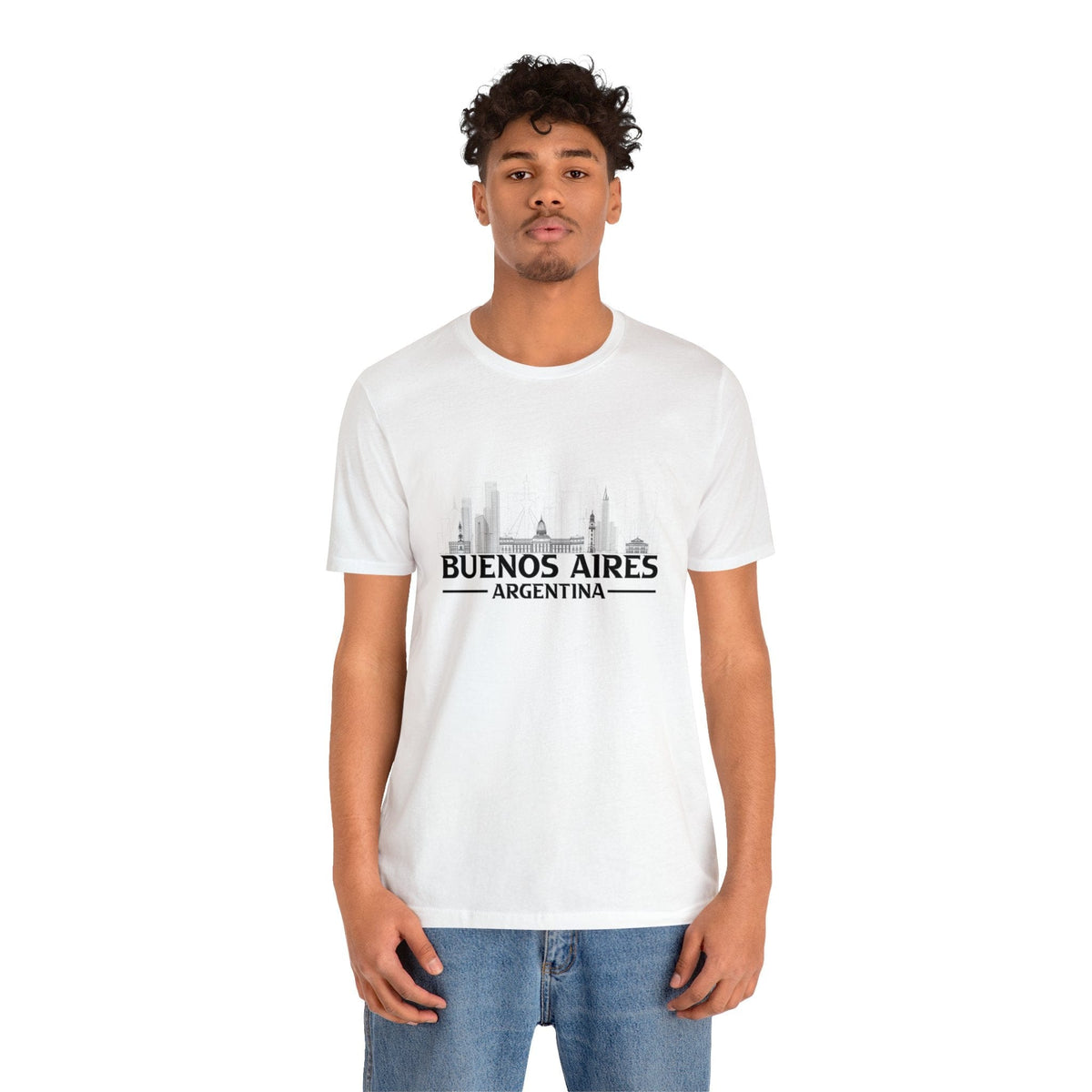 Buenos Aires Skyline - Short Sleeve Tee