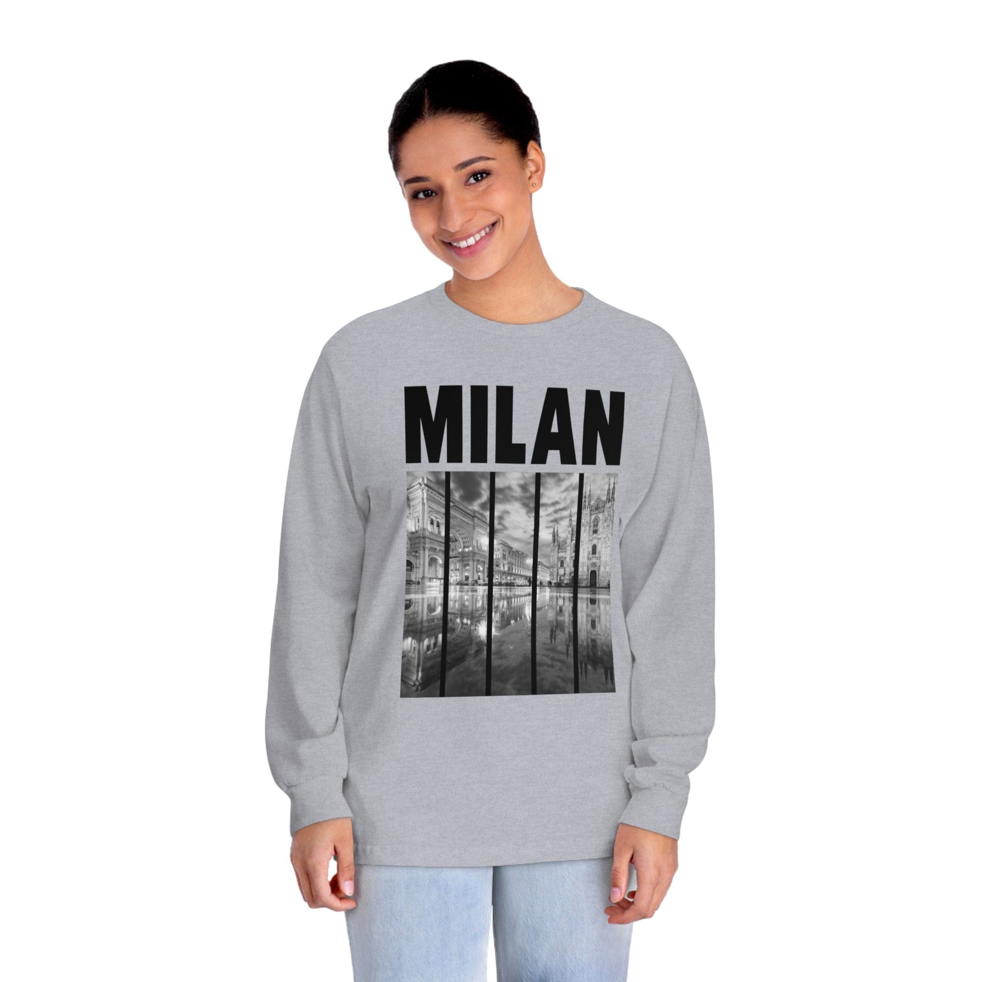 MILAN – Trendy Design, Premium Long Sleeve Tee