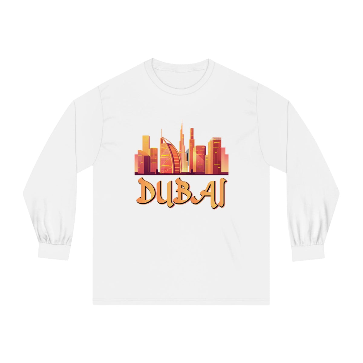 DUBAI – Trendy Design, Premium Long Sleeve Tee