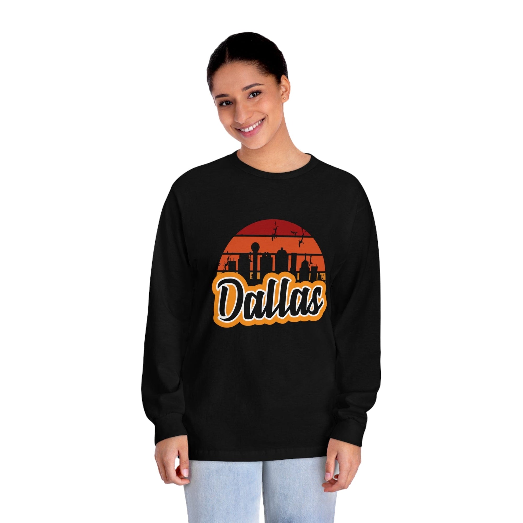 DALLAS – Trendy Design, Premium Long Sleeve Tee