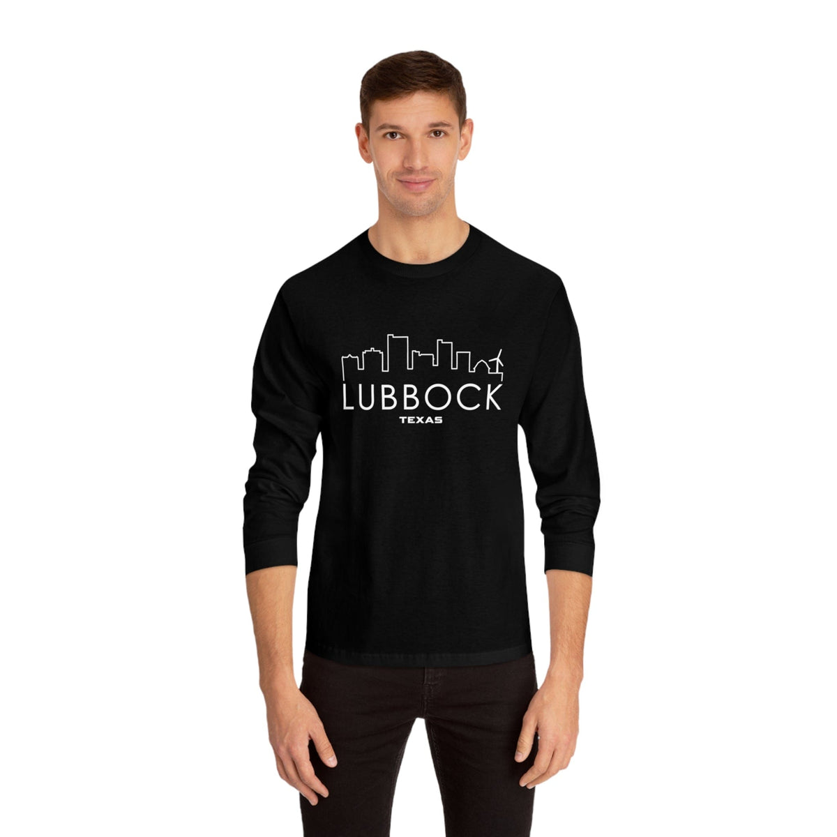 LUBBOCK – Trendy Design, Premium Long Sleeve Tee