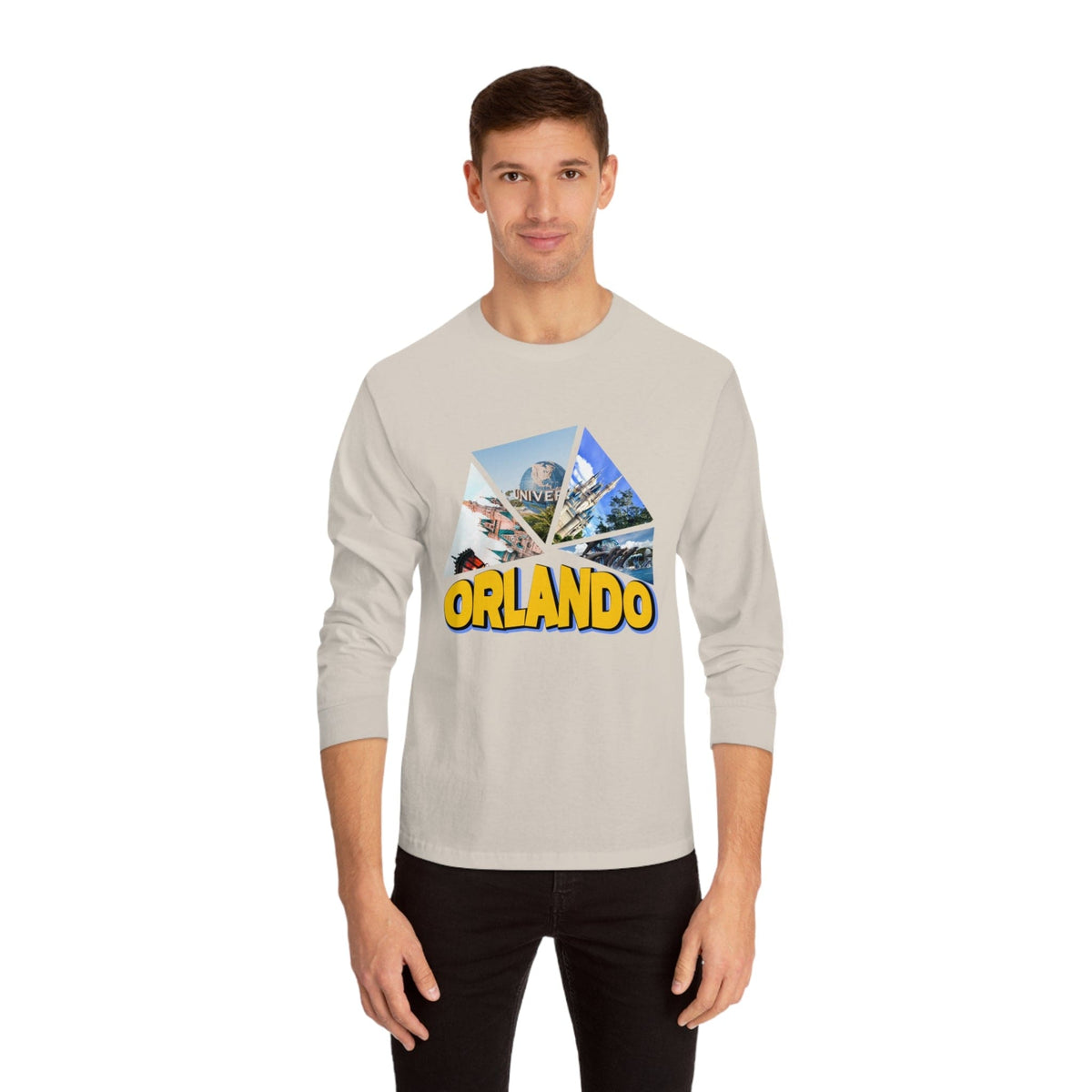 ORLANDO – Trendy Design, Premium Long Sleeve Tee
