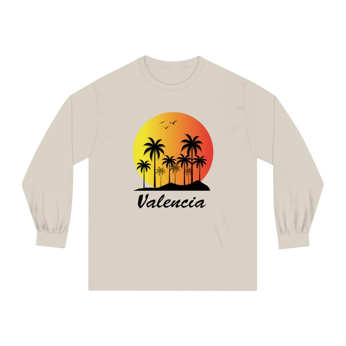 VALENCIA – Trendy Design, Premium Long Sleeve Tee