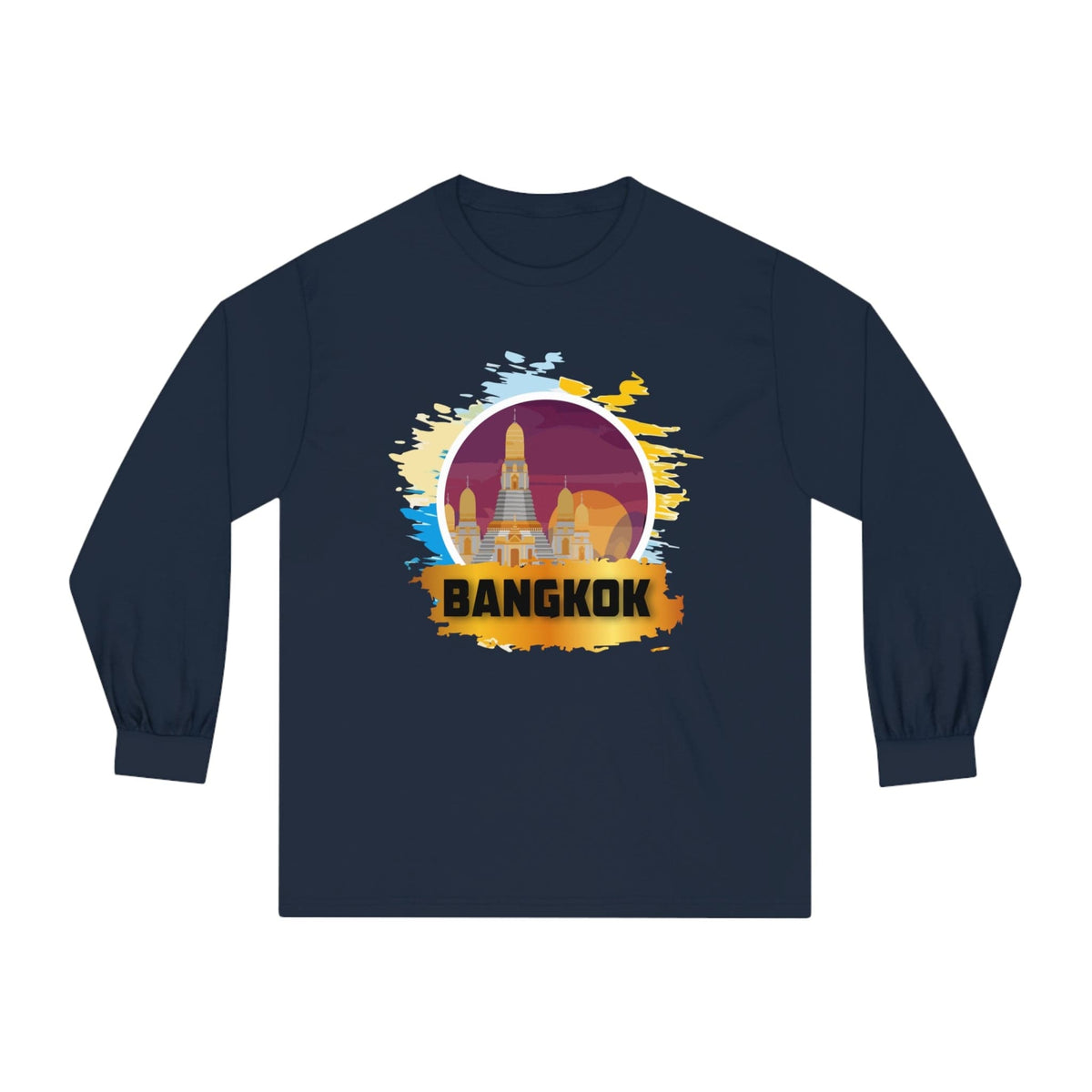 BANGKOK – Trendy Design, Premium Long Sleeve Tee