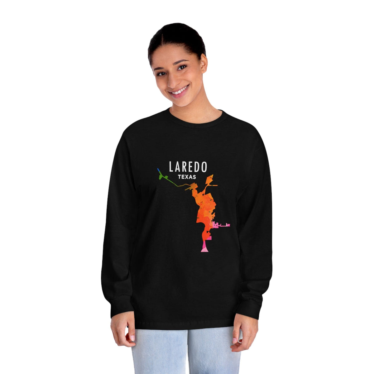 LAREDO – Trendy Design, Premium Long Sleeve Tee
