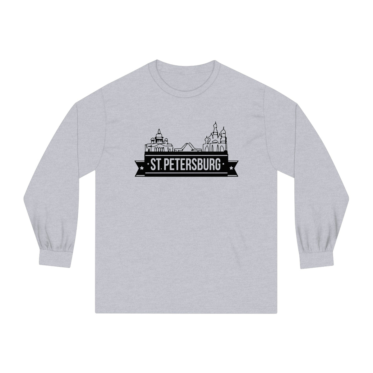 ST. PETERSBURG – Trendy Design, Premium Long Sleeve Tee