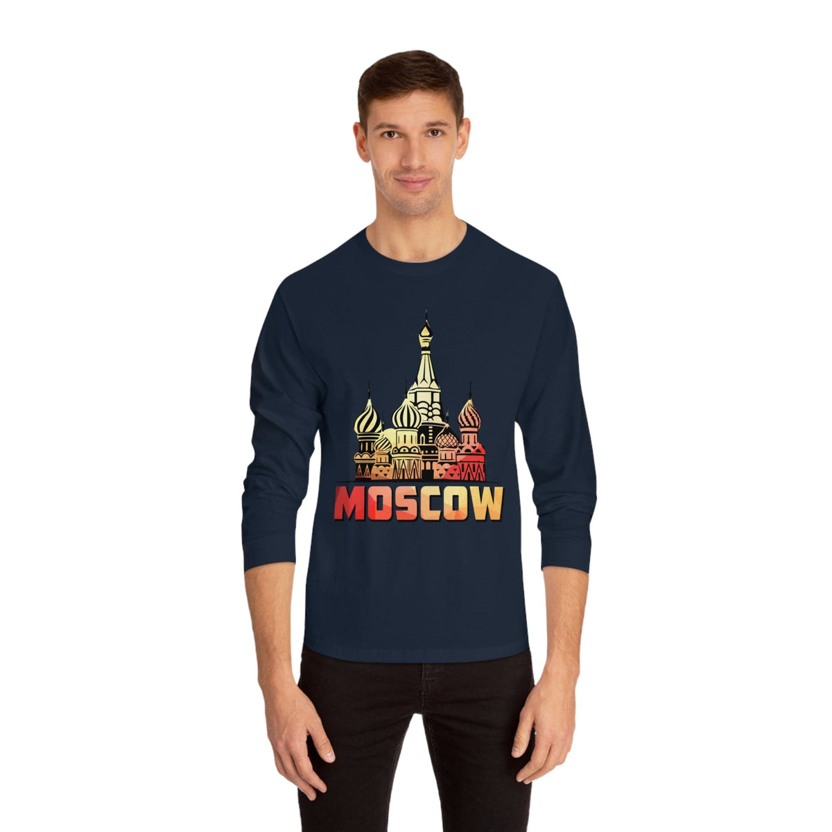 MOSCOW – Trendy Design, Premium Long Sleeve Tee