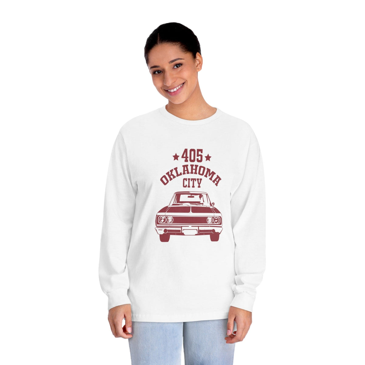 OKLAHOMA CITY – Trendy Design, Premium Long Sleeve Tee