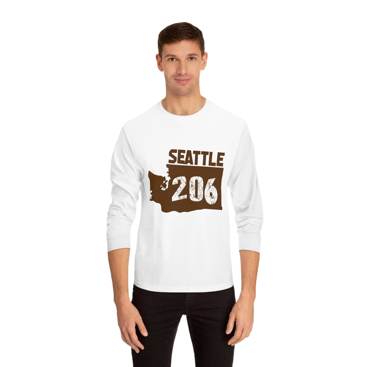 SEATTLE – Trendy Design, Premium Long Sleeve Tee