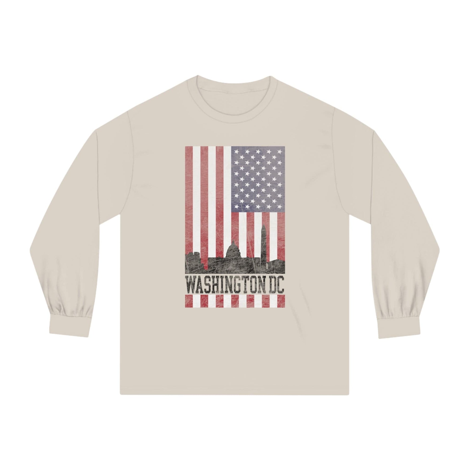 WASHINGTON DC – Trendy Design, Premium Long Sleeve Tee