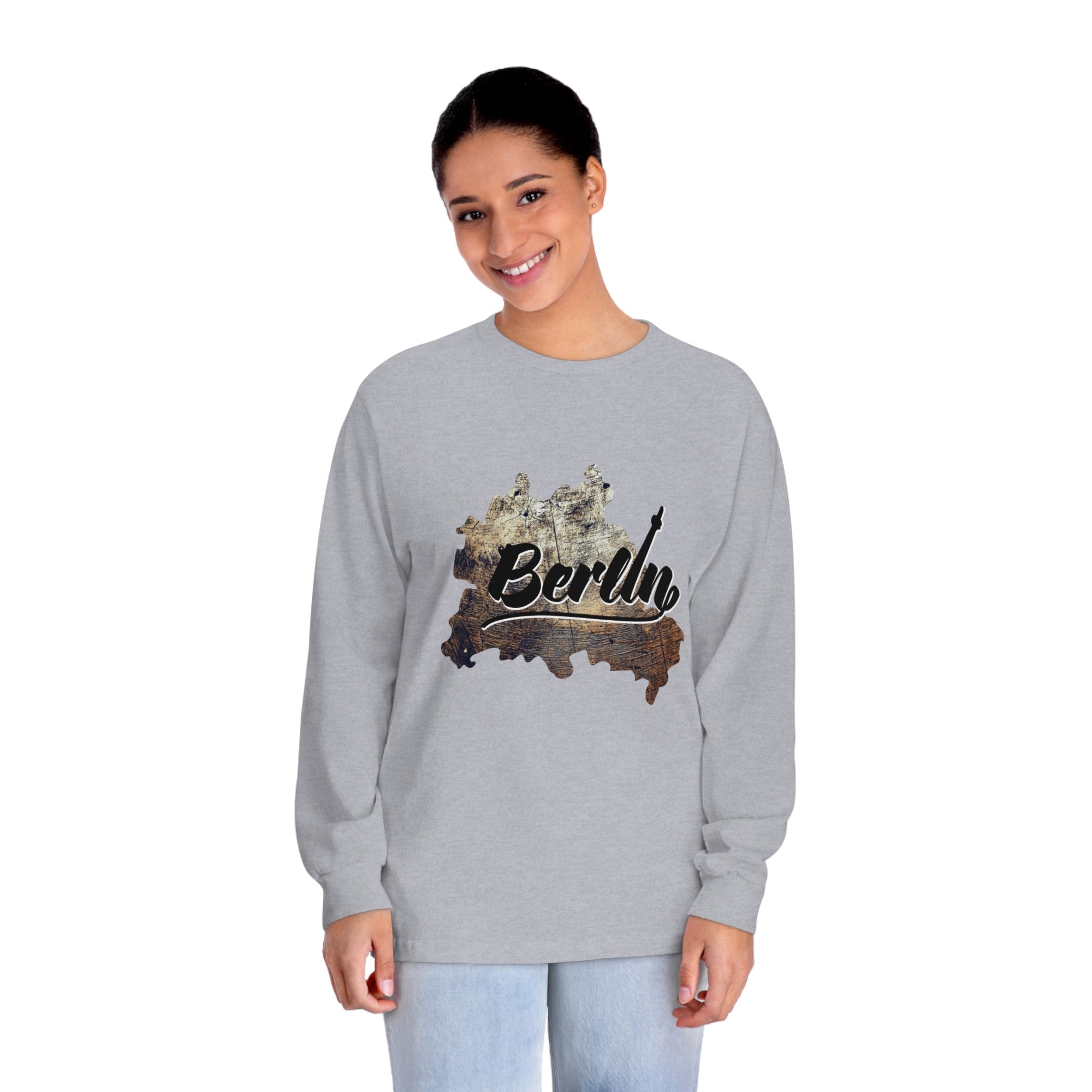 BERLIN – Trendy Design, Premium Long Sleeve Tee