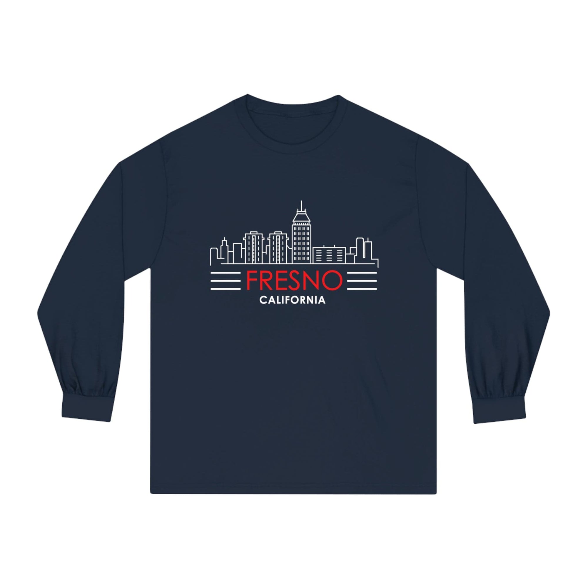 FRESNO – Trendy Design, Premium Long Sleeve Tee