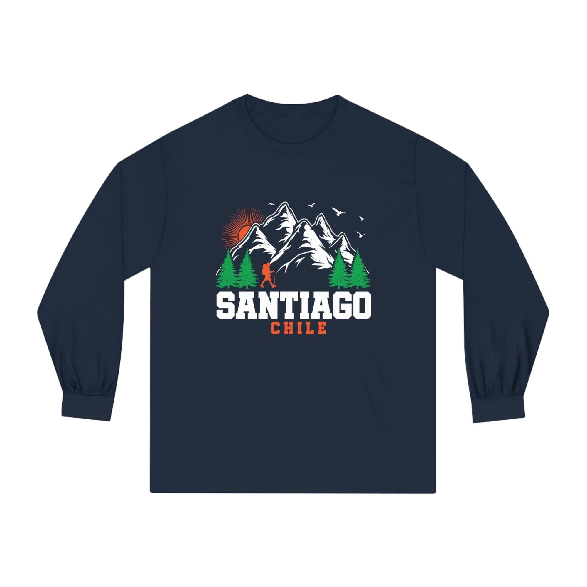 SANTIAGO – Trendy Design, Premium Long Sleeve Tee