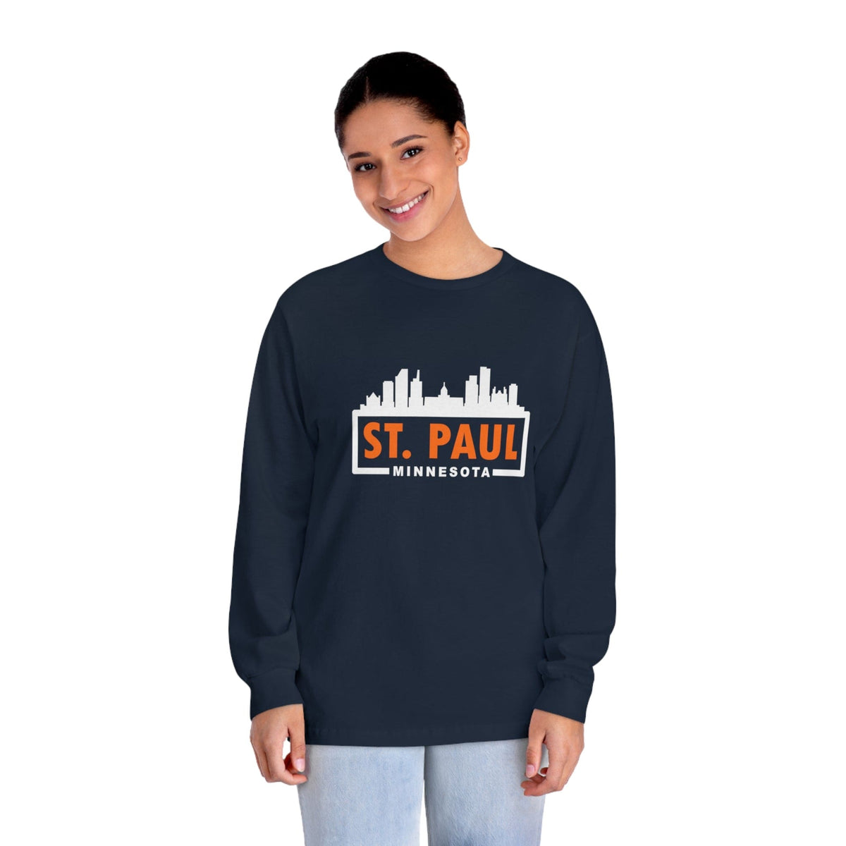 ST. PAUL – Trendy Design, Premium Long Sleeve Tee