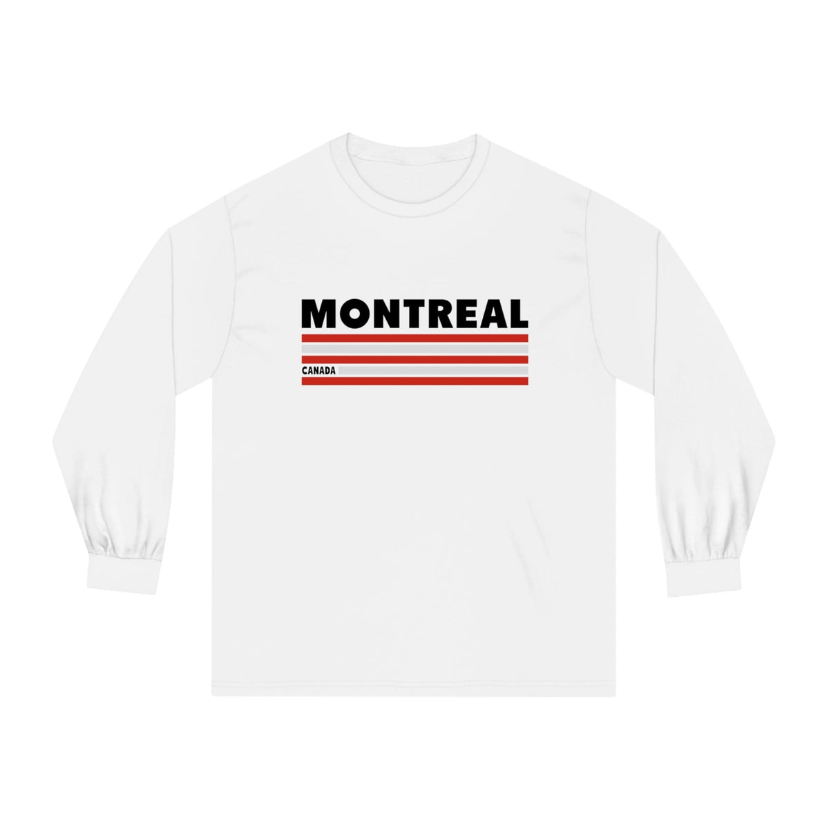 MONTREAL – Trendy Design, Premium Long Sleeve Tee