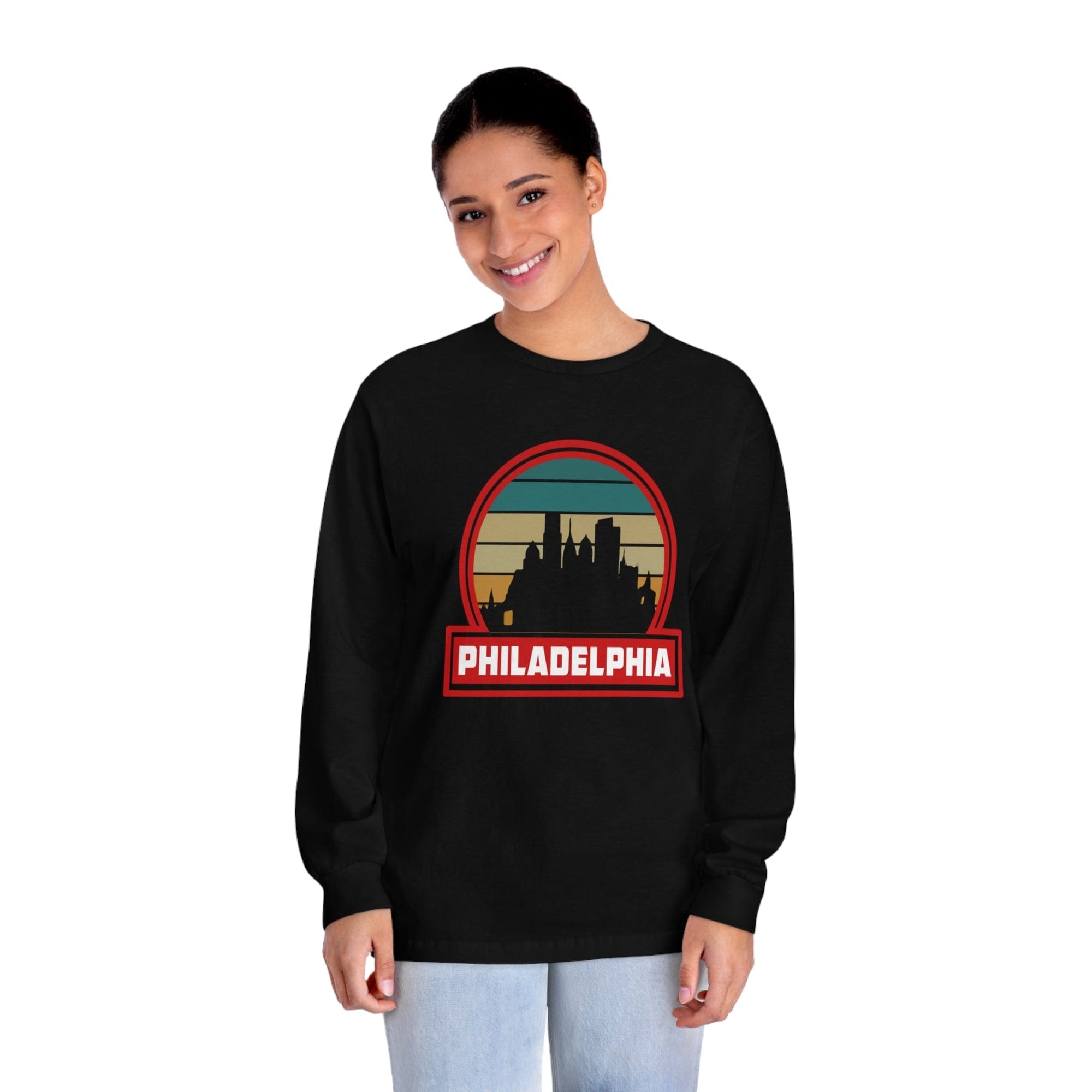 PHILADELPHIA – Trendy Design, Premium Long Sleeve Tee