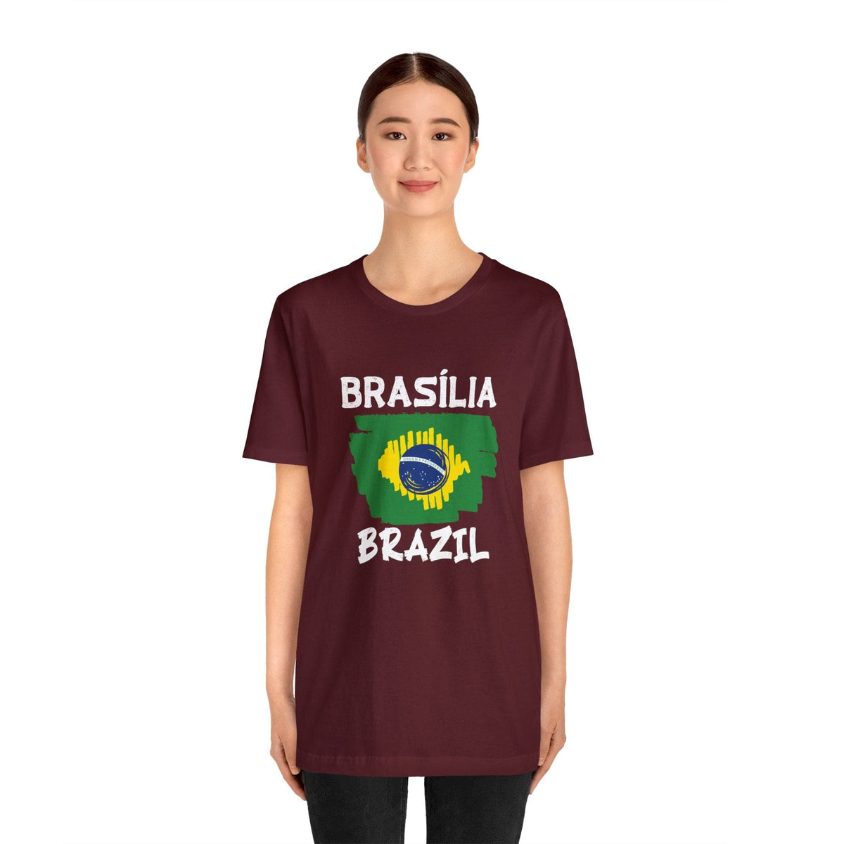 Brushstroke Brasília - Short Sleeve Tee