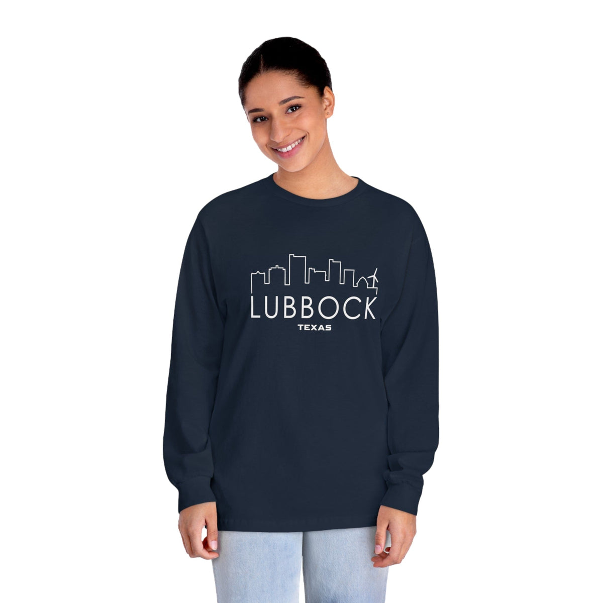 LUBBOCK – Trendy Design, Premium Long Sleeve Tee