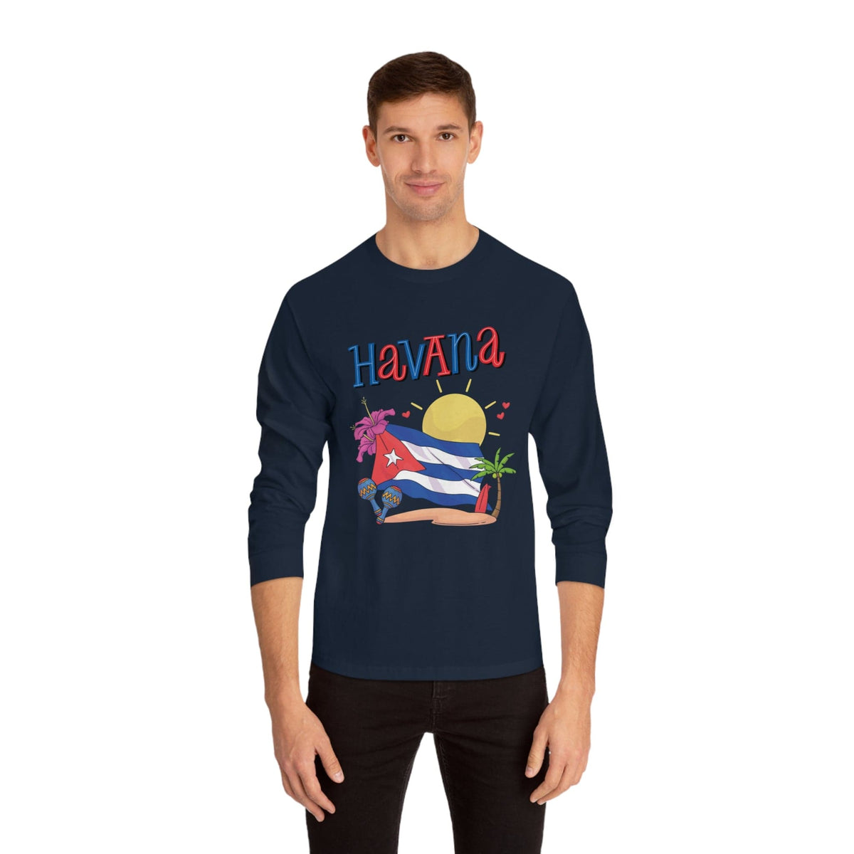 HAVANA – Trendy Design, Premium Long Sleeve Tee