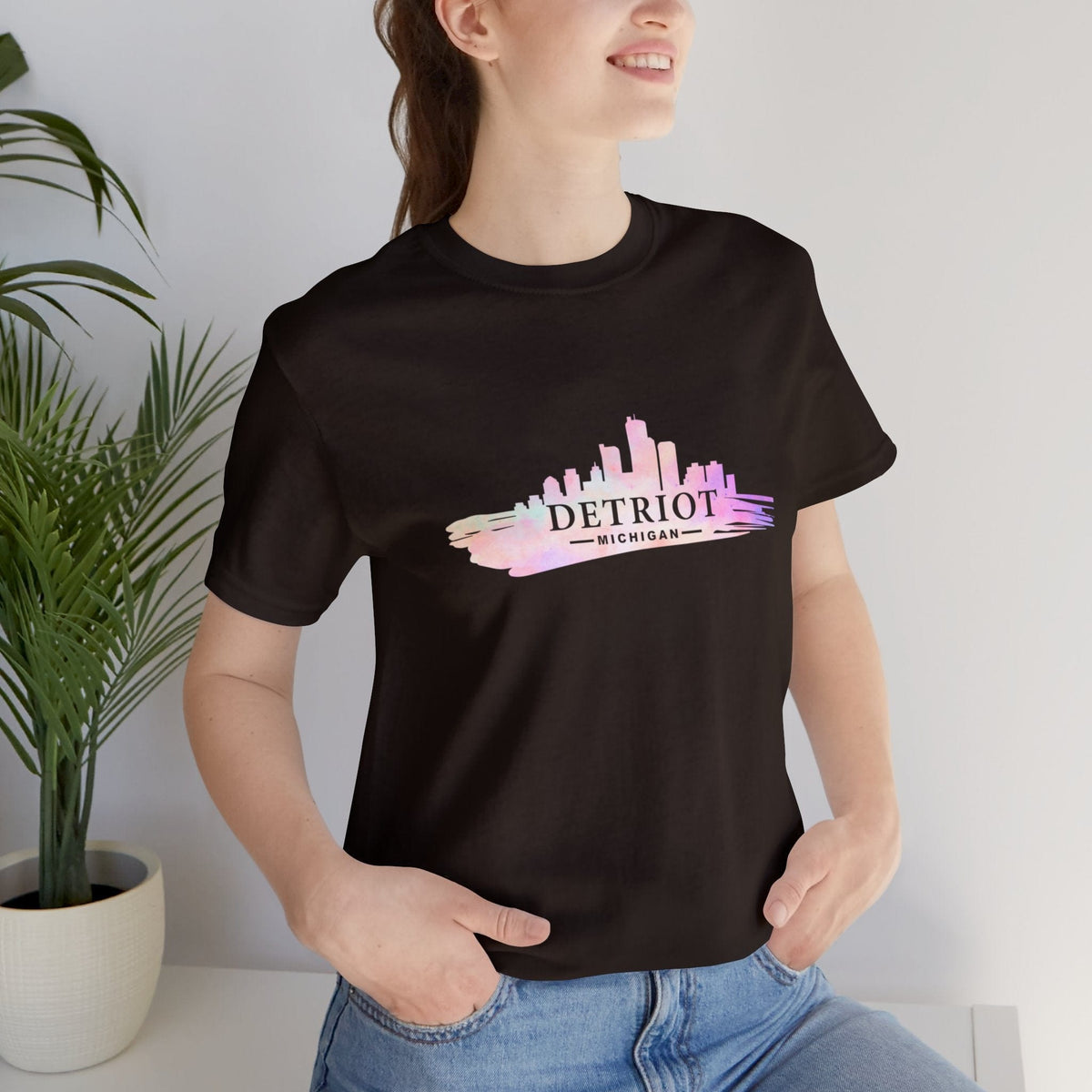 Detroit Skyline - Short Sleeve Tee