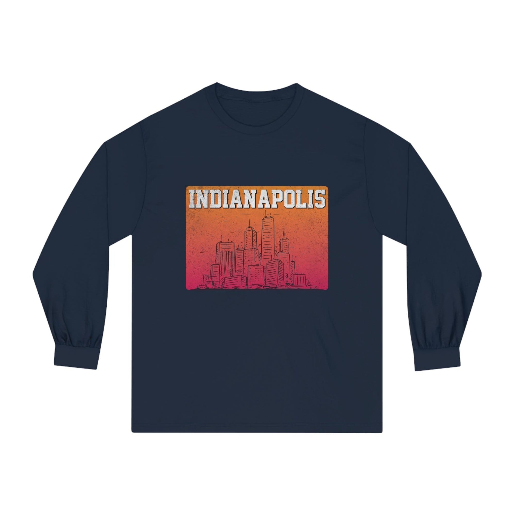 INDIANAPOLIS – Trendy Design, Premium Long Sleeve Tee