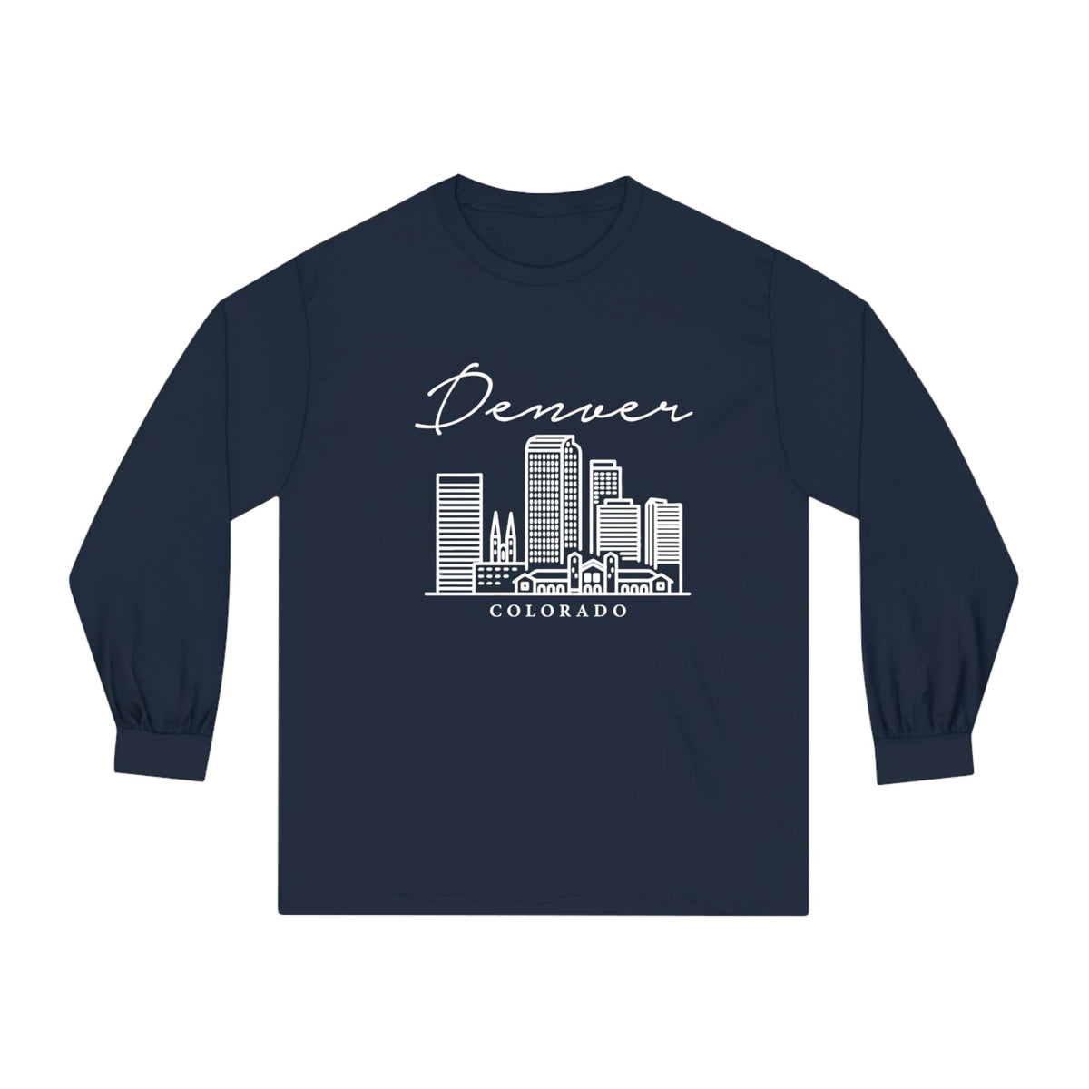 DENVER – Trendy Design, Premium Long Sleeve Tee