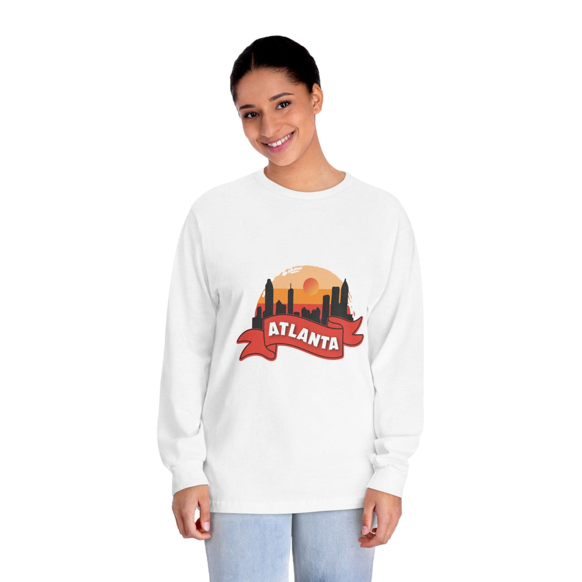 ATLANTA – Trendy Design, Premium Long Sleeve Tee