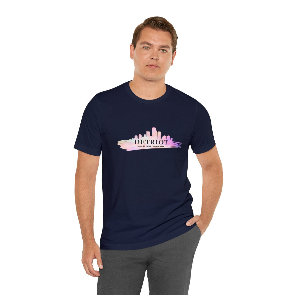 Detroit Skyline - Short Sleeve Tee