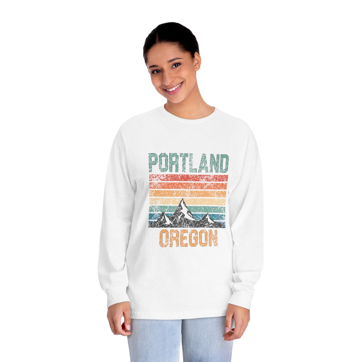 PORTLAND – Trendy Design, Premium Long Sleeve Tee