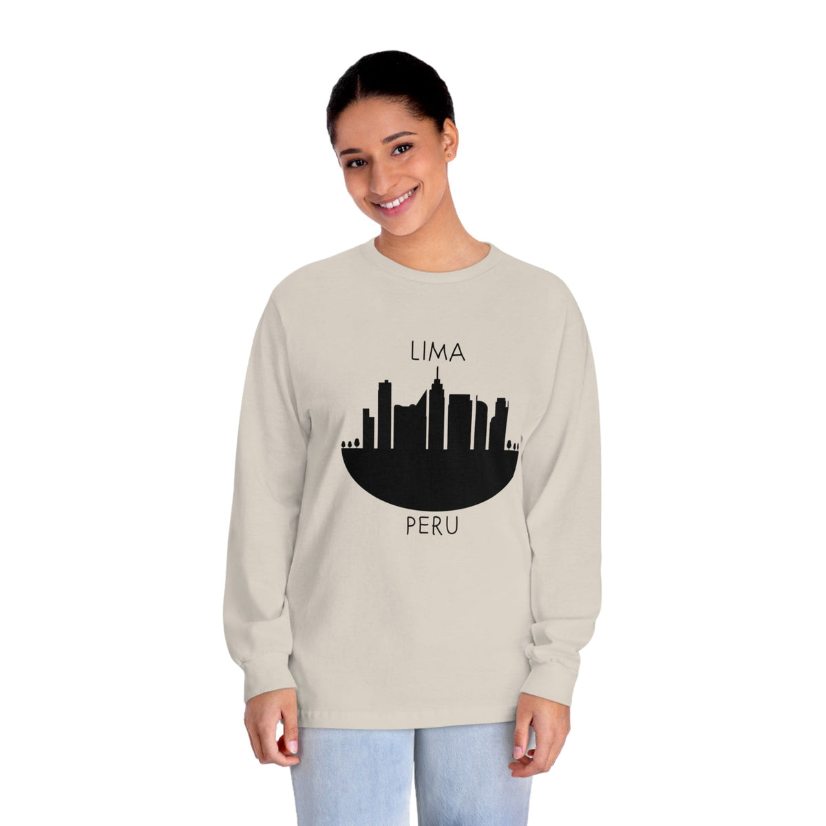 LIMA – Trendy Design, Premium Long Sleeve Tee