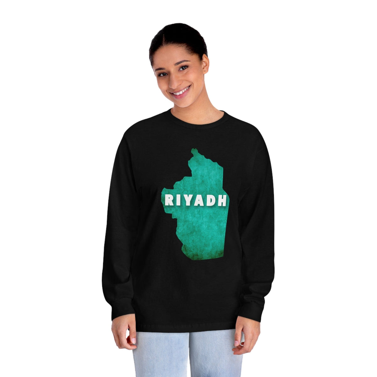 RIYADH – Trendy Design, Premium Long Sleeve Tee