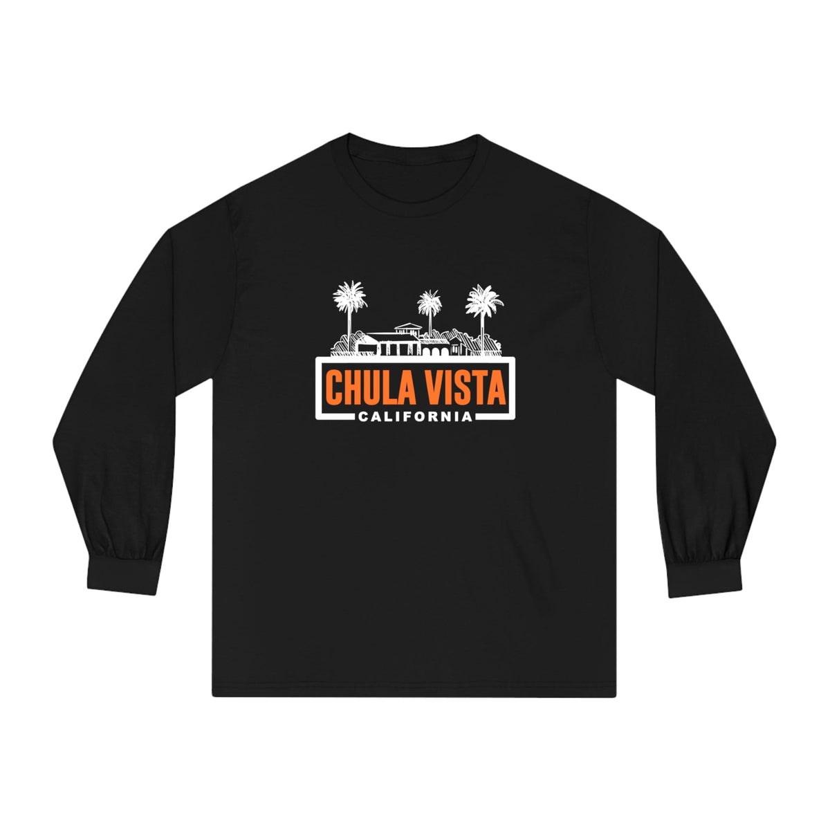 CHULA VISTA – Trendy Design, Premium Long Sleeve Tee