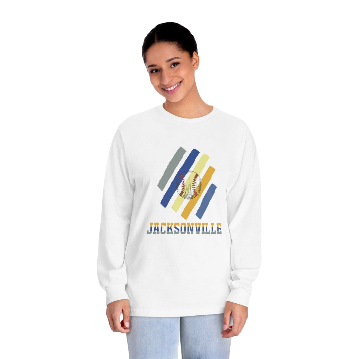 JACKSONVILLE – Trendy Design, Premium Long Sleeve Tee