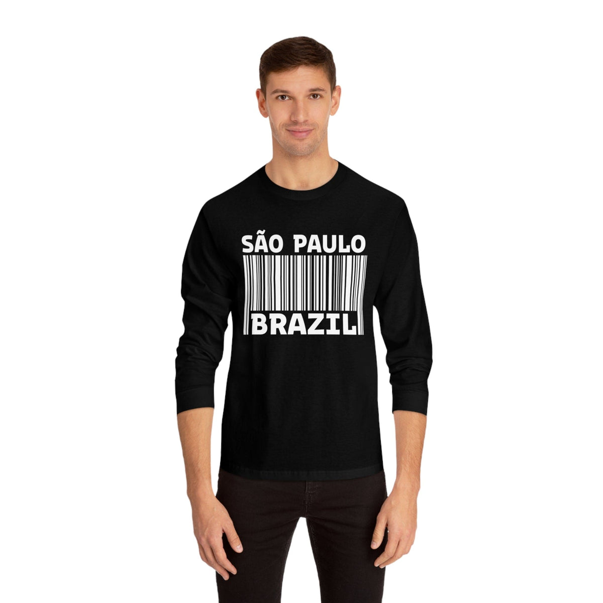 SAO PAULO – Trendy Design, Premium Long Sleeve Tee