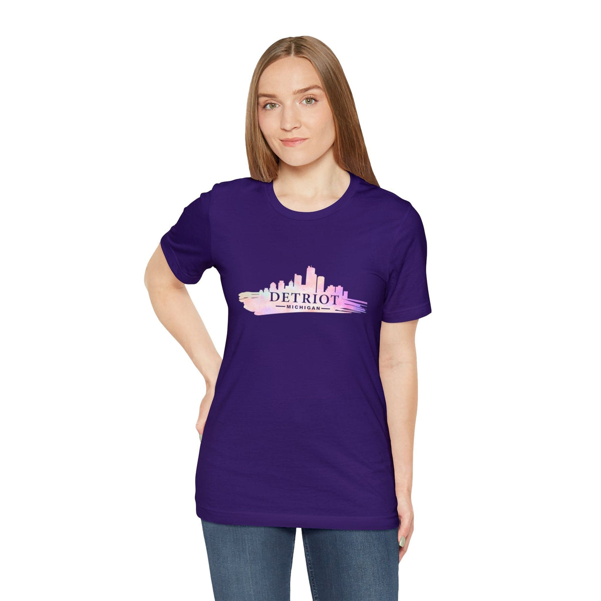 Detroit Skyline - Short Sleeve Tee