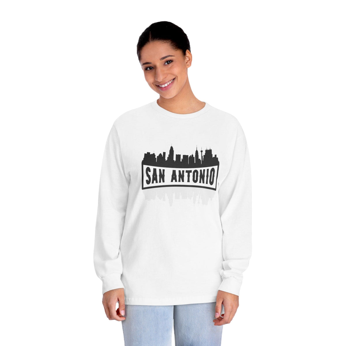 SAN ANTONIO – Trendy Design, Premium Long Sleeve Tee
