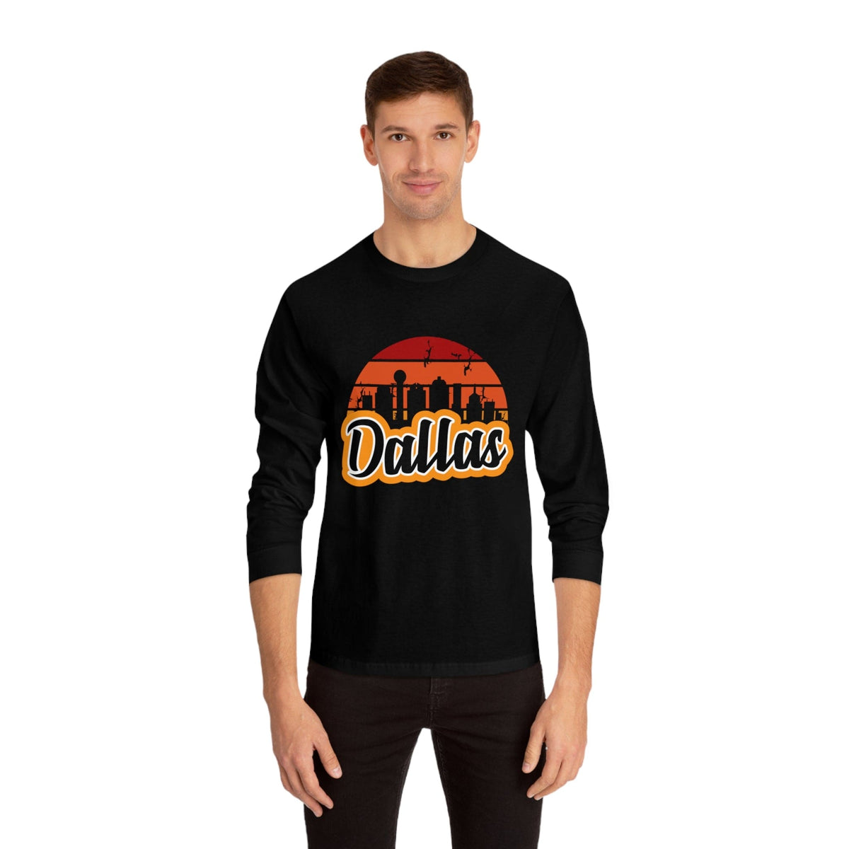 DALLAS – Trendy Design, Premium Long Sleeve Tee