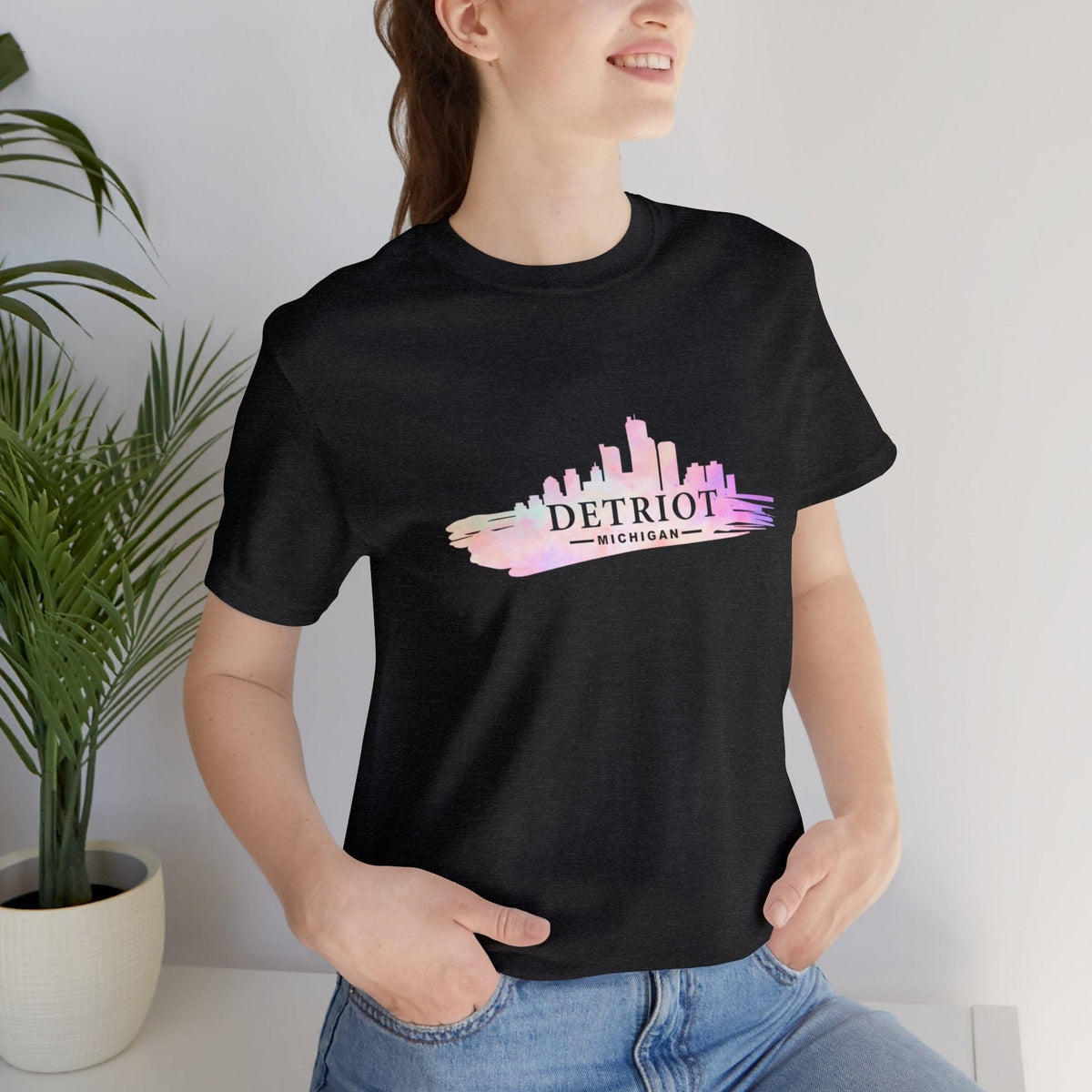 Detroit Skyline - Short Sleeve Tee