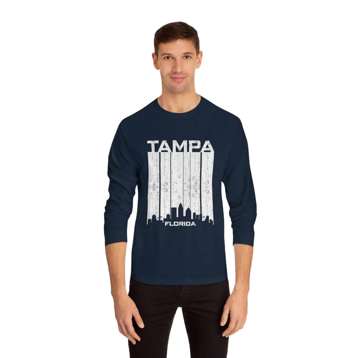 TAMPA – Trendy Design, Premium Long Sleeve Tee