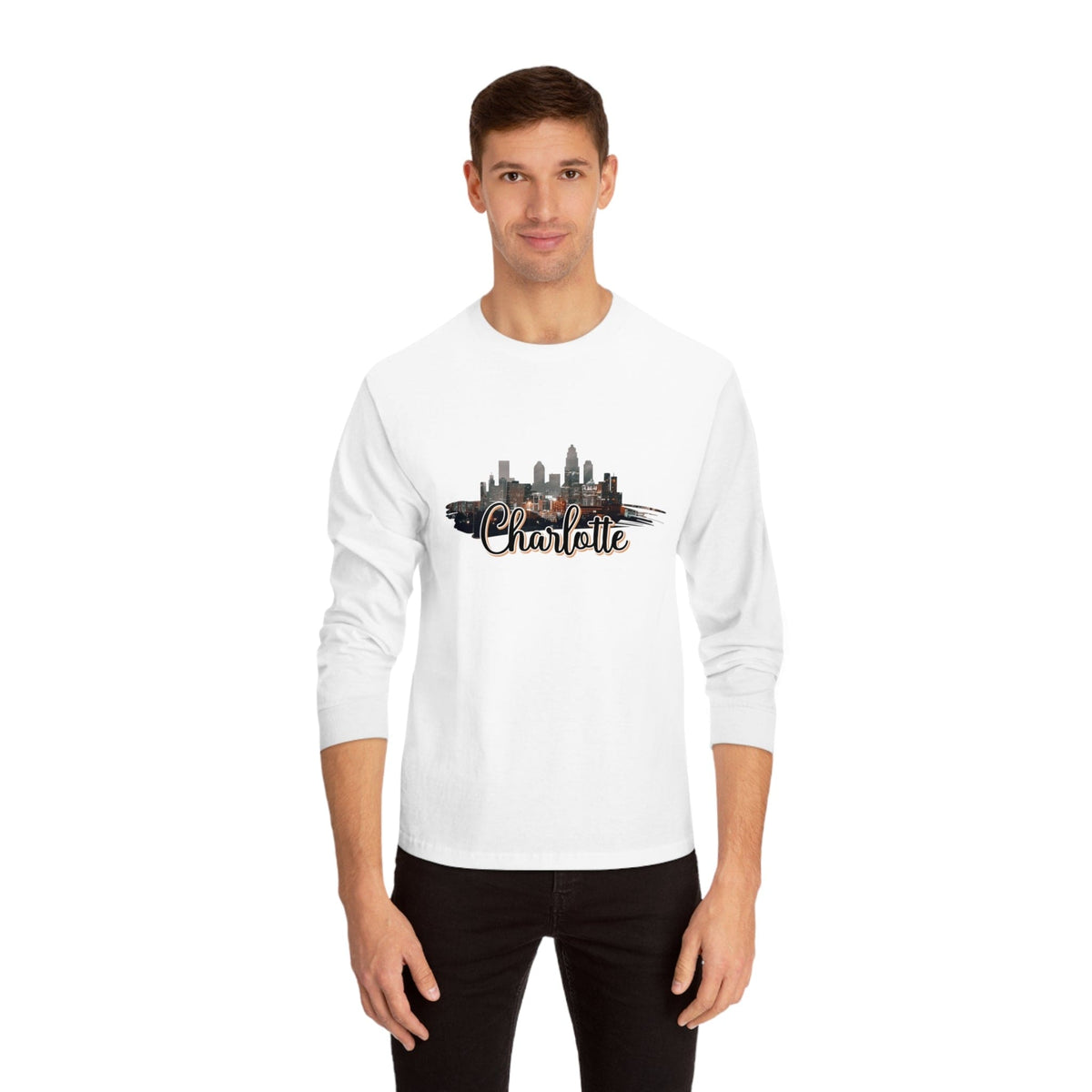 CHARLOTTE – Trendy Design, Premium Long Sleeve Tee