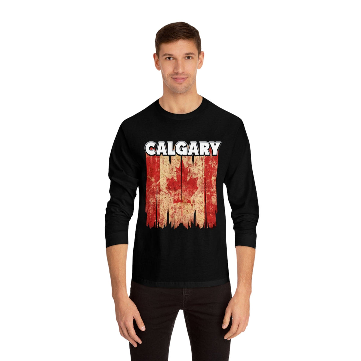 CALGARY – Trendy Design, Premium Long Sleeve Tee