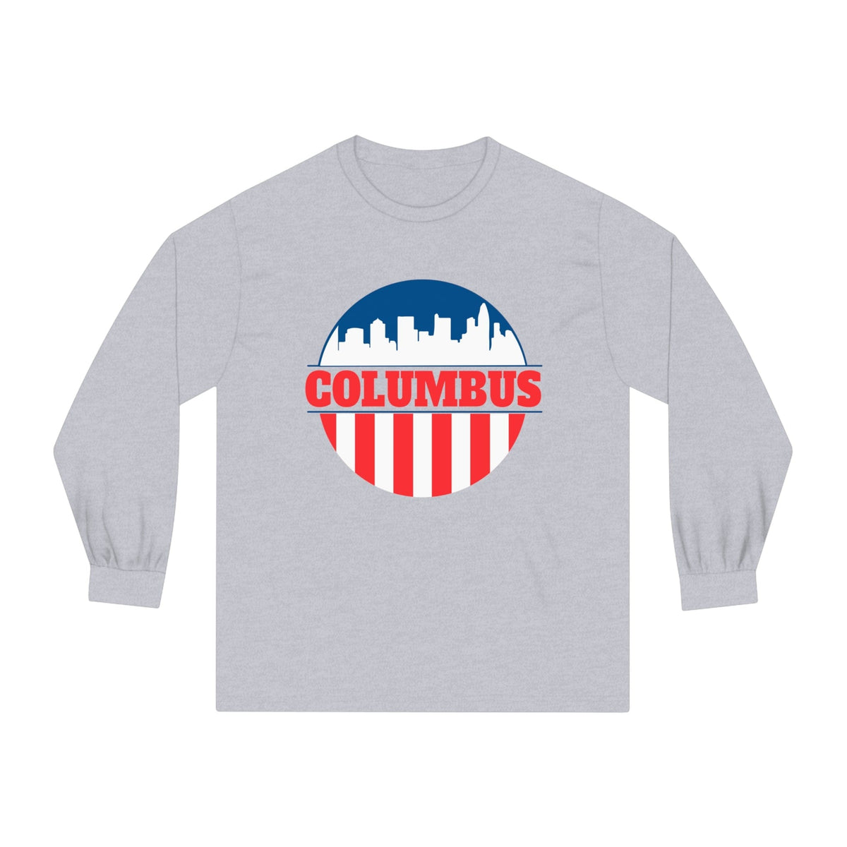 COLUMBUS – Trendy Design, Premium Long Sleeve Tee