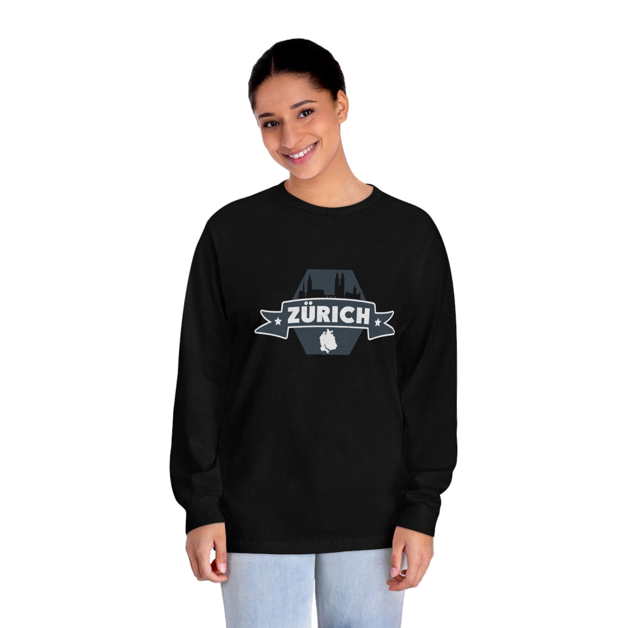 ZURICH – Trendy Design, Premium Long Sleeve Tee