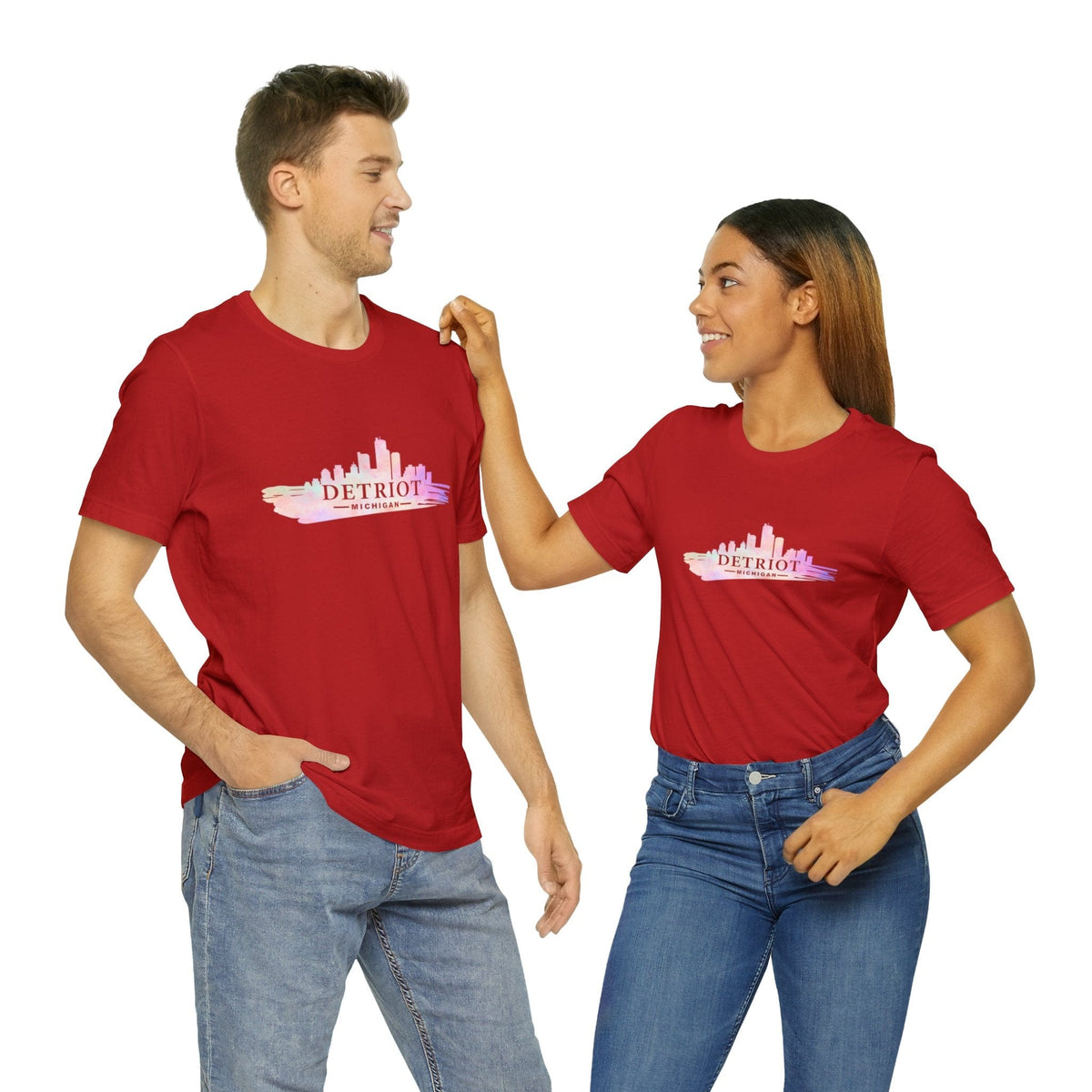 Detroit Skyline - Short Sleeve Tee